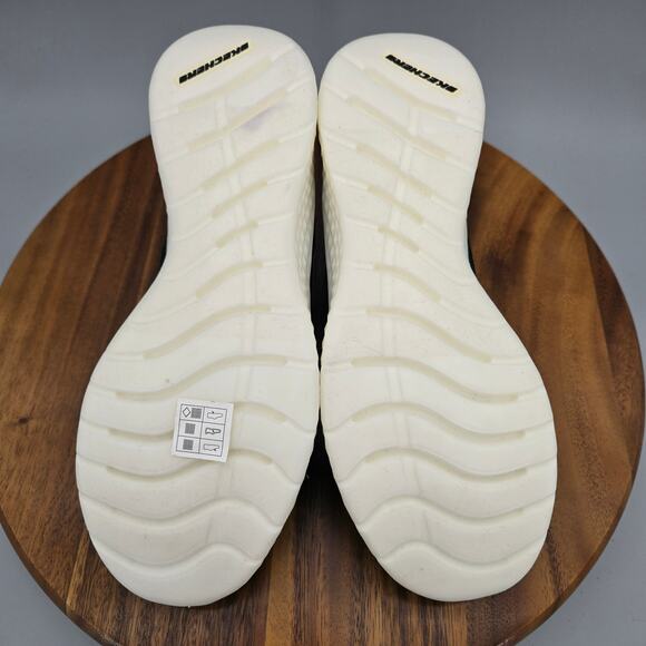 Skechers Shoes Women's 9 Black Lite Foam lace Up Athletic Walking Sneakers - Picture 8 of 8